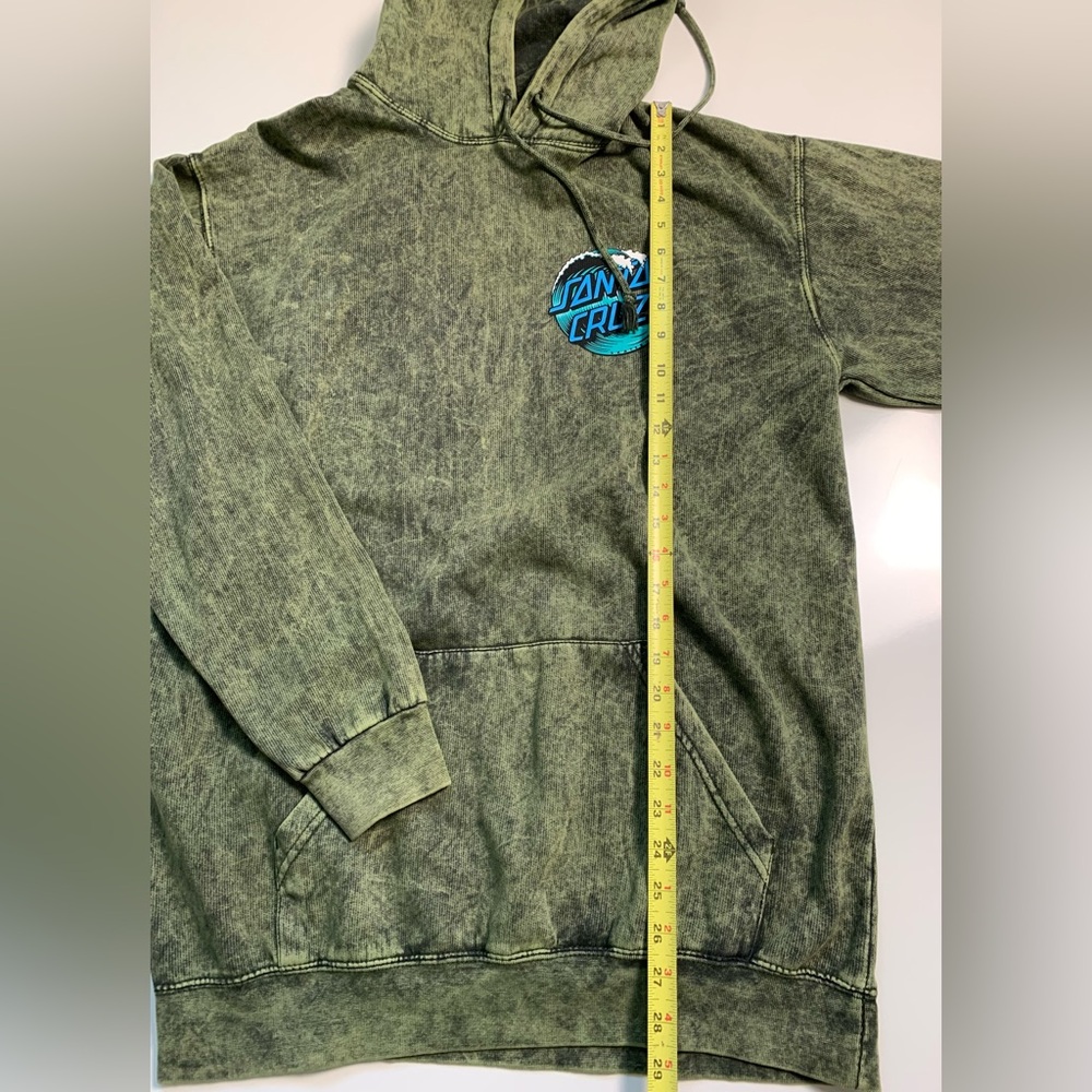 Colortone Santa Cruz Original Hoodie Women Size M‎ Long Sleeve Skate Pullover - Picture 3 of 8